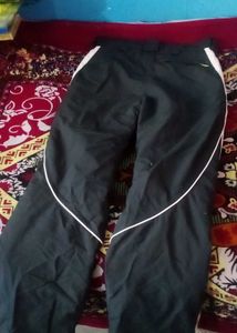 Men's Black &amp; White Track Pants