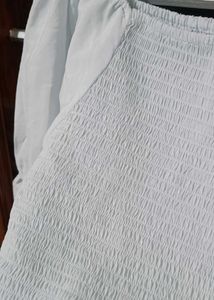 Chic Smocked Puff Sleeve Top