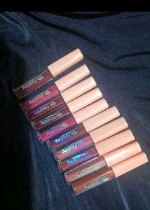Set of 8 Matte Liquid Lipsticks