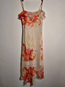 I.N Sanfrancisco Y2K Floral Print Dress