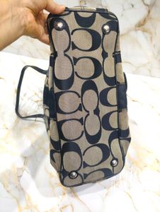 RARE COACH KISS LOCK TOTE