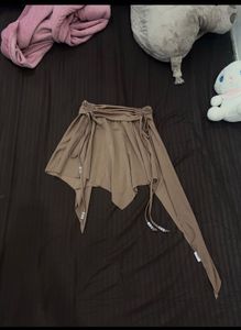 Savana Brown Skirt – Size 26 (Small) 🤎