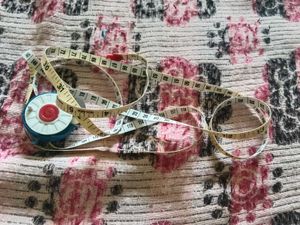 Vintage Blue measuring tape