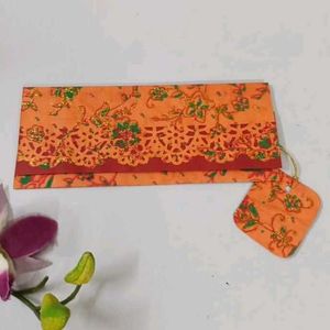 Designer Money Envelope With Coin Pocket