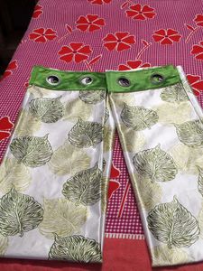 Leaf Print Curtain 2