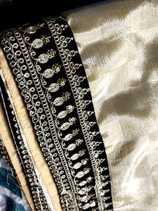 beautiful saree with blouse