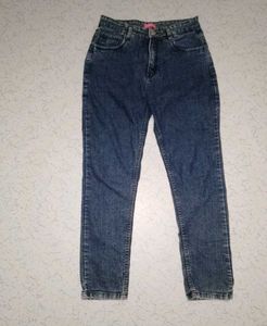 Stylish Dark Wash Denim Jeans