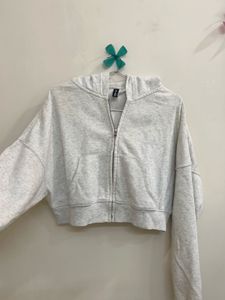 H&M cropped hoodie