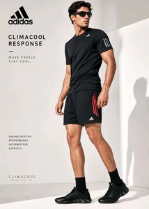 Authentic Adidas Clima Cool Response Black Shorts