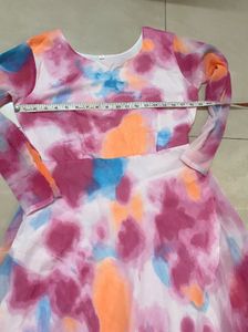 Anarkali kurti with dupatta (L) price drop