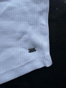 Zara Ribbed Cropped Tank Top