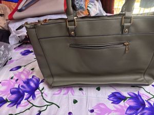 Stylish Grey Tote Bag