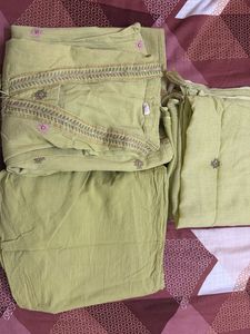 Elegant Kurta Set with Palazzo Pants