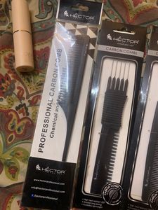 Hector Professional Carbon Combs Set Of 3