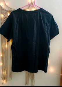 Zudio Black Slay Graphic Tee Women XXL