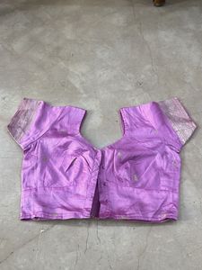 Lavender Silk Blouse