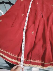 Red Lehenga Choli Set