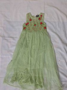 Beautiful Embroidered Party Gown for Girls