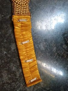 Customised fabric Beaded Waist Belt