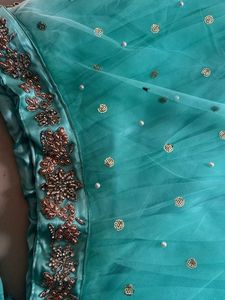 Sea Green Embellished Lehenga Set 🌸✨