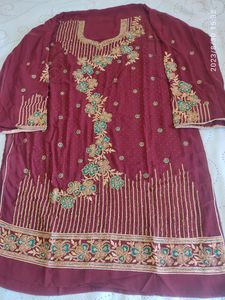 Heavy Unstiched Dress Material