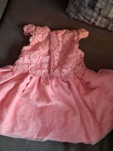 Chic Pink Lace Dress
