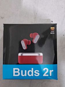 Red Wireless Earbuds