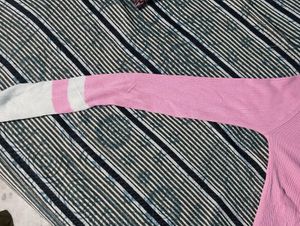 D&amp;B by Dabagirl Pink Knit Top