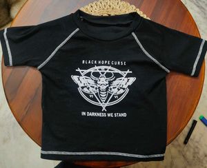 Black Graphic gothic T-Shirt