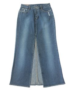 Denim Maxi Skirt