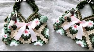 Handmade Crochet Fairy Bag