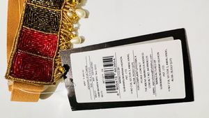 Partywear Beaded &amp; Pearl Embellished Belt