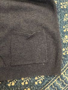 Men’s Button down Sweater, Lambs Wool