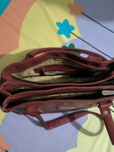 Burgundy Handbag
