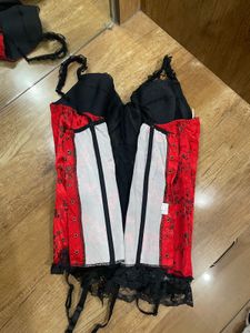 Red &amp; Black Corset