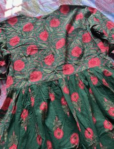 🧚‍♀️Elegant Floral Kurta Set with Dupatta