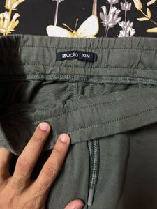 Comfortable Dark Green Joggers