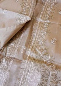 Almost New 3 Piece Sherwani Shiny Beautifully Emb