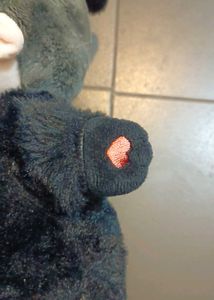 Cute Black Bunny Plush Toy