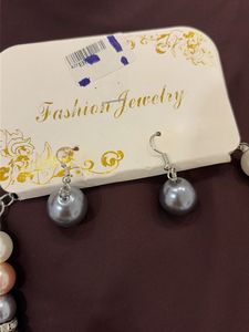 Elegant Multi-Strand Pearl Necklace Set