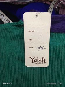 YASH Color Block Kurti Tunic
