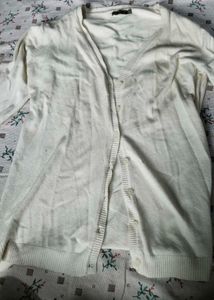Classic Cream Cardigan
