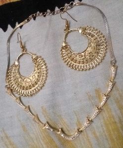 Boho Statement Earrings &amp; Necklace Set