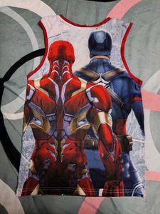 Marvel Civil War Tank T shirt