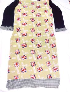 British Flag Print Top America piece