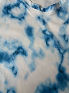 Blue Cloud Tie-Dye T-Shirt