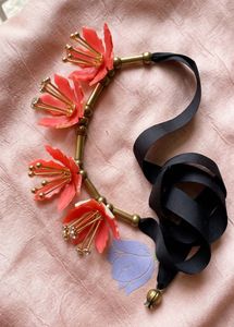New Floral Statement Necklace last pc