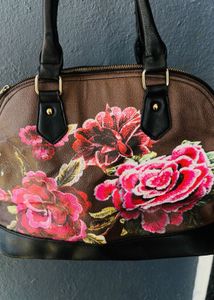 Imported Chic Floral Dome Handbag 👜