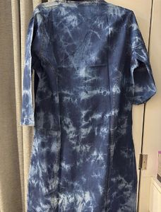 Tie-Dye Denim Kurti
