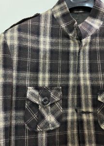 Men's Checked Ethnic Jacket